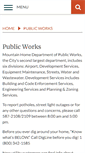 Mobile Screenshot of mhpublicworks.us